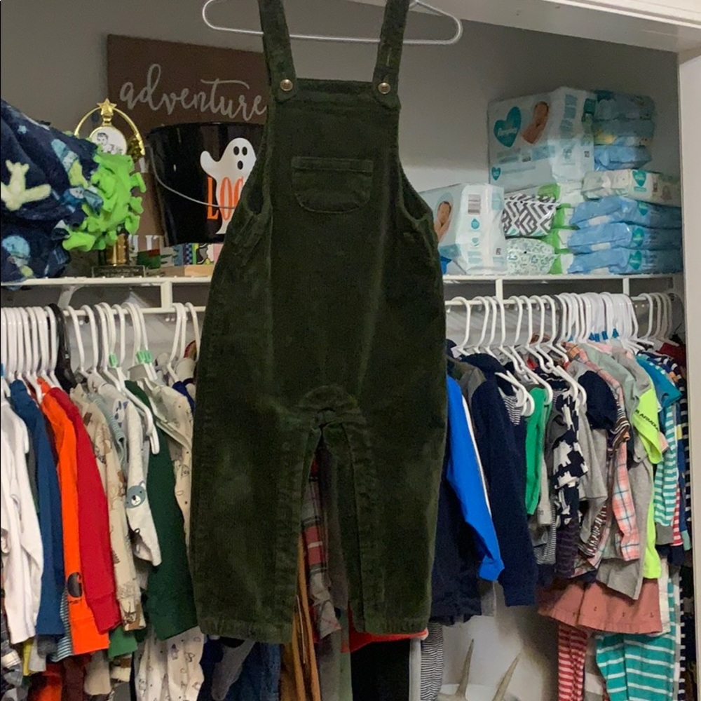 Rylee + Cru corduroy overalls